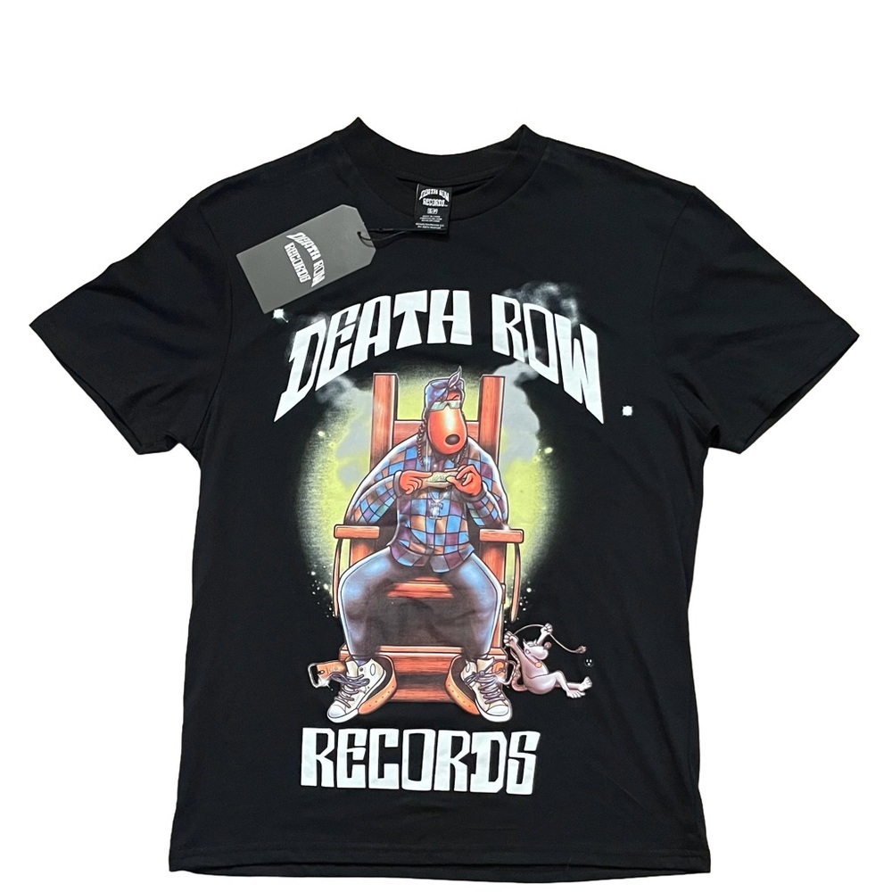 NWT Snoop Dogg Still Smoking Death Row Records Black Tee Small